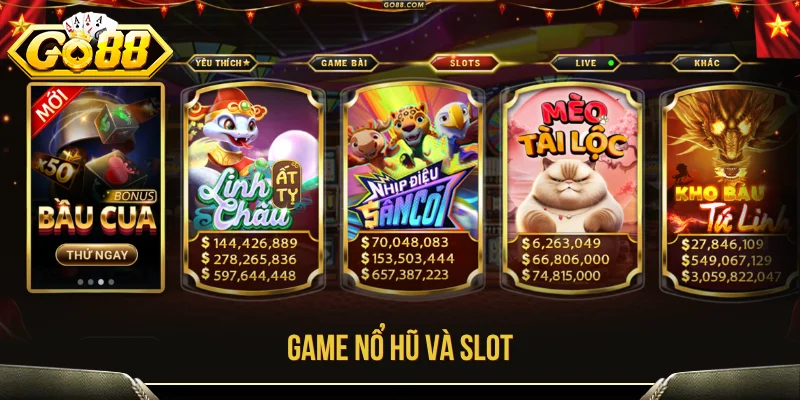 GO88 - Link Truy Cập Go 88, Tải App Và Hướng Dẫn Sử Dụng 17 Game nổ hũ với hệ thống biểu tượng thiết kế tỉ mỉ